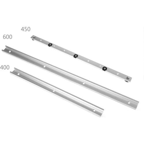 450mm Aluminium Alloy Rail Miter Bar Slider Table Saw Gauge Rod Woodworking Tool