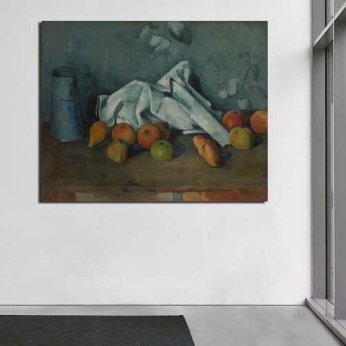 Paul Cezanne Fruit Kitchen Wallpaper Canvas Painting Print Living Room Home Decor Modern Wall Art Oil Painting Poster Pictures