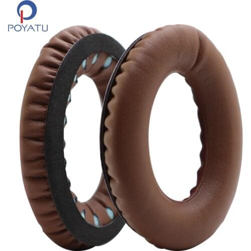 POYATU Headphone Replacement Ear Cushions Earpad For Quietcomfort 25 QC25 QC15 QC2 AE2 AE2I AE2w Headphone Soft Foam Sponge Pads