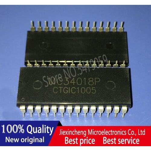 NEW 10PCS/LOT MC34018P MC34018 DIP28 in stock