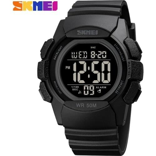 SKMEI Outdoor Digital Watch Sport Watches for Men Fashion Led Light Waterproof Stopwatch Wrist Watch Mens Clock Reloj Hombre
