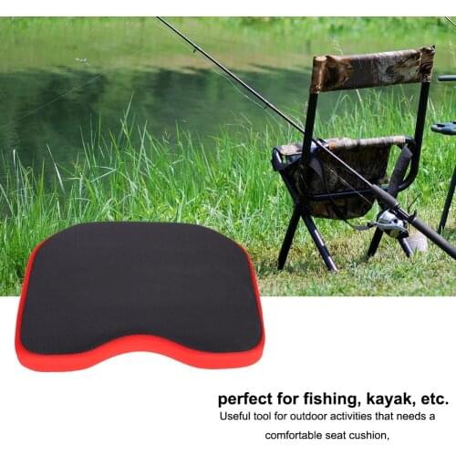 Thickened Soft Kayak Canoe Fishing Boat Seat Pad Comfortable Fishing Chair Seat Cushion Padded For Rowing Boats Accessory