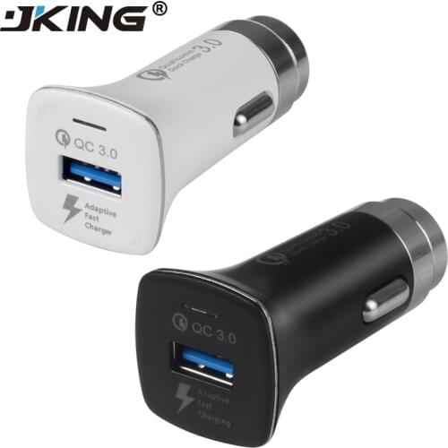 JKING Quick Charge 3.0 Charger QC 3.0 5V 9V 12V usb Car Charge Fast Charger Mobile Phone Travel Adapter car-charge