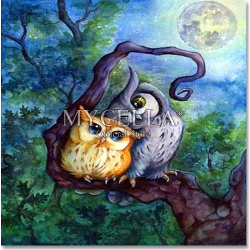 Animals,owl,Diamond Embroidery,5D,DIY,Diamond Painting,Cross Stitch,Picture of Resin,Full,Square,Diamond Mosaic,Home Decor,gift