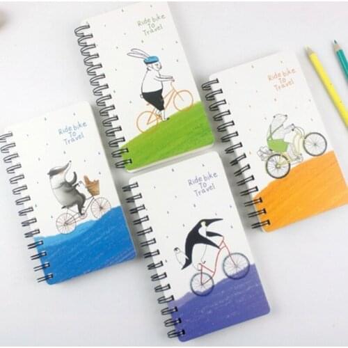 4pcs A33 Korea Stationery New Touring Car Line 48k Coil Student Office Stationery Wholesale