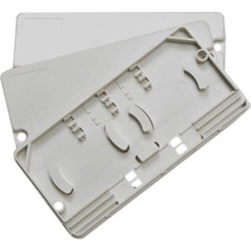 50PCS/bag 2Core FTTH Fiber Optic Termination Box Ftth Box 2 In 2 out Fiber Optic Protection Box Fiber optic covered wire cable