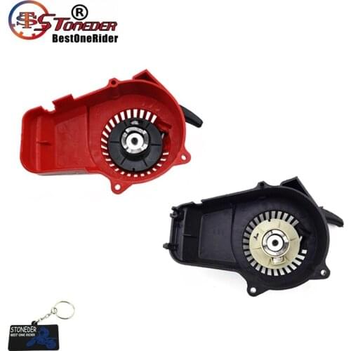 STONEDER Plastic Recoil Pull Starter For 2 Stroke 47cc 49cc Mini Moto Dirt Pocket Bike ATV Quad 4 Wheeler