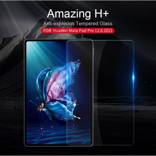 For Huawei Matepad 12.6 2021 Screen Protector Nillkin Amazing 9H Clear Anti-explosion Tempered Glass for Mate Pad Pro