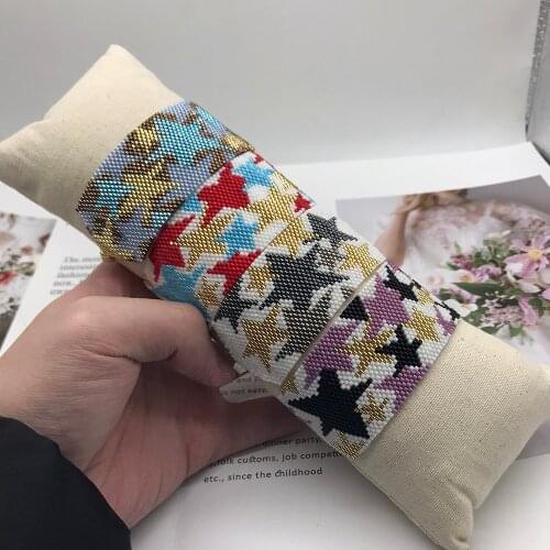 BLUESTAR 2021 MIYUKI Bracelet For Women Star Pulseras Mujer Jewelry Handmade MIYUKI Bead Jewellery