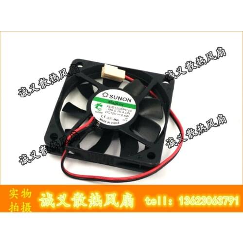 KDE1206PFV3 Original ADDA 6010 0.6W 6cm Maglev silence cooling fan