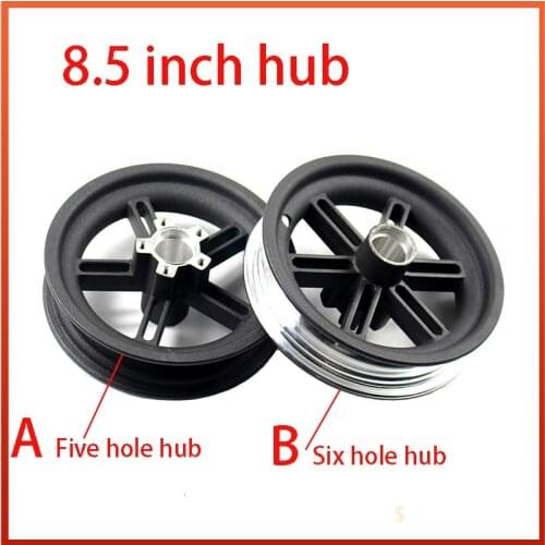 2 choices 8.5 Inch wheel hub light tire durable and easy to install electric motorcycle accessories rim