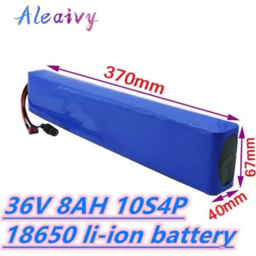 Li-ion Battery 36V 8AH Volt Rechargeable Bicycle 500W E Bike Electric Li-ion battery pack 36v battery electric moped scooter