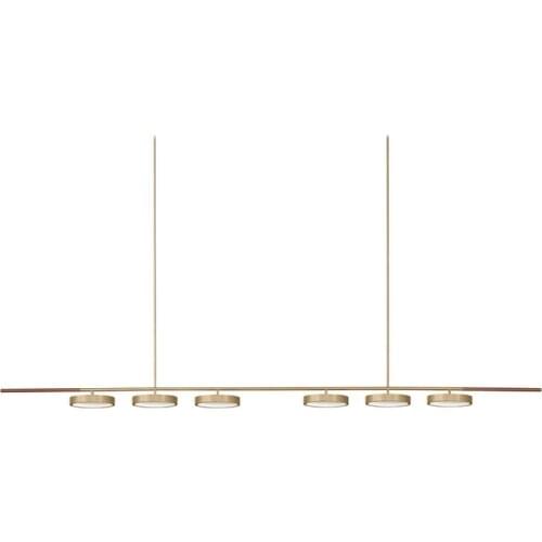 Nordic creative personality art metal disc chandelier living room dining room light luxury chandelier