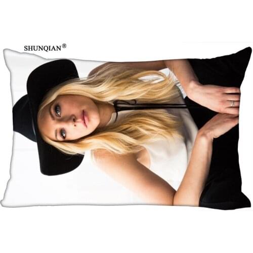Custom Katheryn Winnick Rectangle Pillowcase zipper Pillow Case Customized Pillow Case Covers (Two Sides) 1pcs custom
