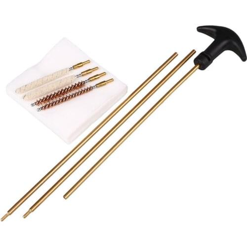 Tactial AR15 Accessories 4.5mm 5.5mm Tube Brush Set Cleaning Kit Set Copper Rod Nylon Brush Head Clean Cotton For Hunting
