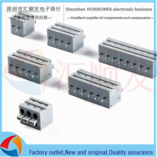 5PCS!!! KF2EDGRM-3.81/Bent pin socket with ear 300V/8A 3.81mm pitch pluggable terminal block