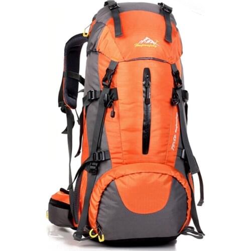 Specialized 50L Mountaineering Hiking Backpack Outdoor Waterproof Hiking Camping Rucksack Unisex Utility Trekking Travel Bags