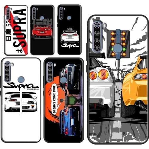 Supra 2JZ Case For Xiaomi Redmi Note 10 9 Pro Case For Redmi Note 8 7 Pro 8T 9S 9A 9C 9T Cover Funda