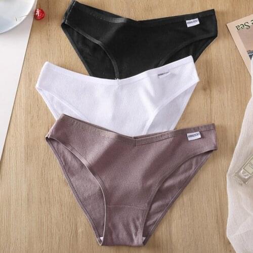 Women Underwear Cotton Panties Sexy Panties Female Briefs Cotton Underpants Solid Color Soft Woman Pantys Intimate Lingerie M-XL