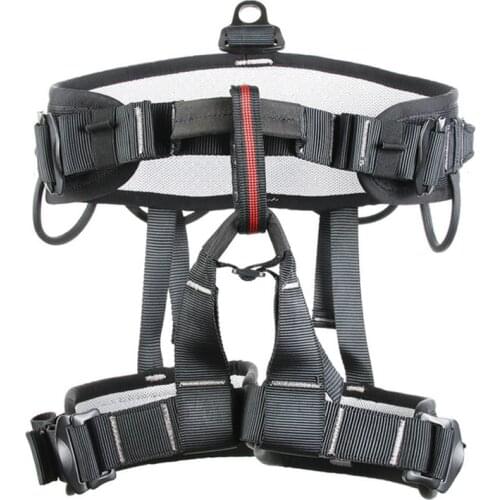 P61 Outdoor cave/quick down/rock climbing/aerial comfortable half-length seat belt/waistband leg/seat belt/CE certification
