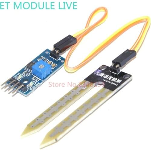 Smart Electronics Soil Moisture Hygrometer Detection Humidity Sensor Module For arduino Development Board DIY Robot Smart Car
