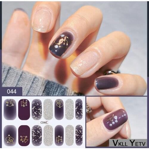 VKLL YETV Nail Art Stickers