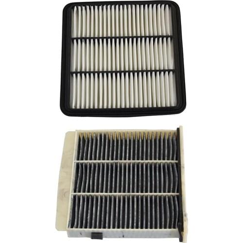 Car Engine Air Filter Cabin Air Filter For Mitsubishi Pajero Sport 2.4L 3.0L 2010 Onwards 1500A098 MR398288