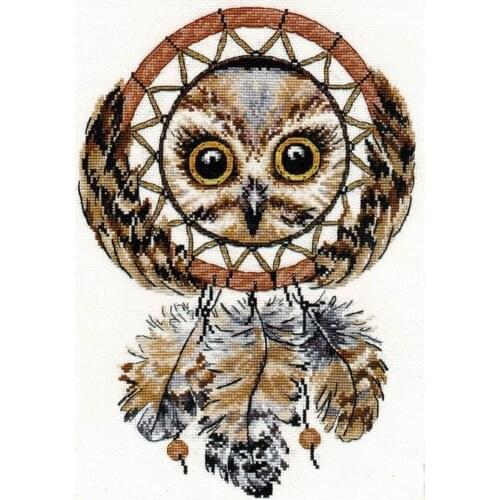 Popular Needlepoint Dreamcatcher Embroidery Designs Cross Stitch Patterns with 100% Cotton Floss & Free Shipping for Home Decor