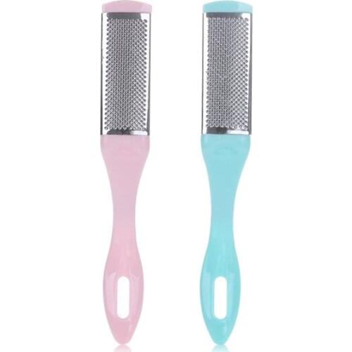 1pcs Double Side Foot File Professional Rasp Heel Grater Hard Dead Skin Callus Remover Pedicure File Foot Grater Pedicure Tool