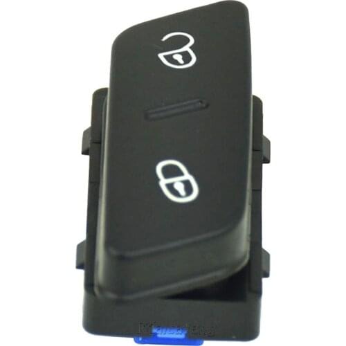 1 PCS Car Central Door Lock Switch Control Button For VW Jetta Golf 5 MK5 Passat CC Tiguan 1K0962125B Car Accessories