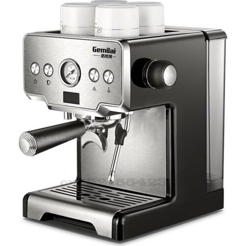 1450W Espresso Coffee Machine Household Small Pump Pressure Semi-automatic Freshly Multifunctional Coffee Machine