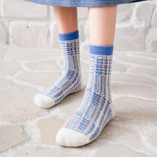 2020 Autumn/Winter New Product Thickened Cartoon Lovely Lady Harajuku Middle Stockings 2/5 PAIRS / PACK