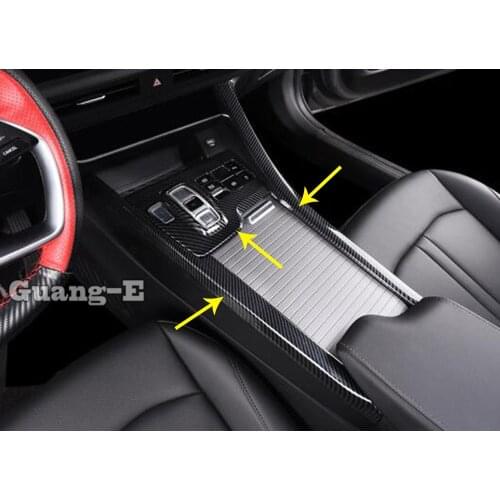 For Hyundai Sonata DN8 10Th 2020 2021 Car Body Inside Inner Middle Shift Stall Paddle Cup Switch Frame Trim Stick Armrest Parts