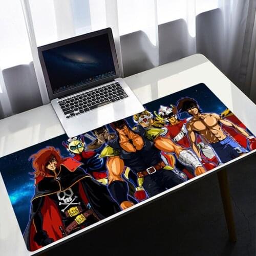 Gaming Mouse Pads Gamers Accessories Mause Gamer Desk PC Gamer Cabinet Mausepad Hokuto No Ken Kenshiro Mouse Pad Xxl Varmilo Rug