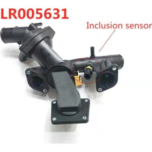 Cooling system thermostat housing with thermostat for Land Rover Discovery 3/4 Range Rover Sport LR005631
