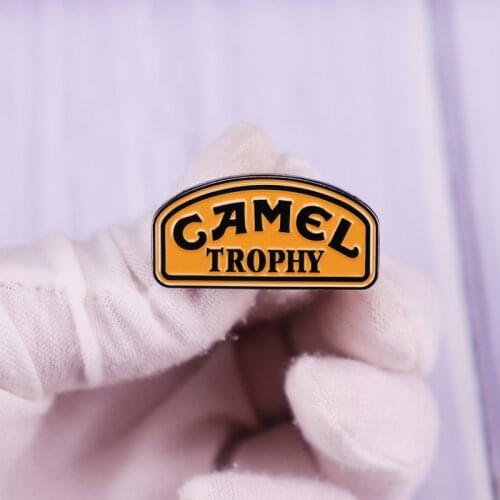 Camel Trophy Enamel Pin Metal Land Rover Badge Jewelry Decor
