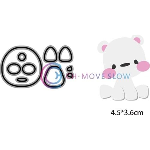 CH Cute Dog Metal cutting dies stencil Greeting Card Decoration DIY Scrapbooking Scrapbook Paper Photo Album