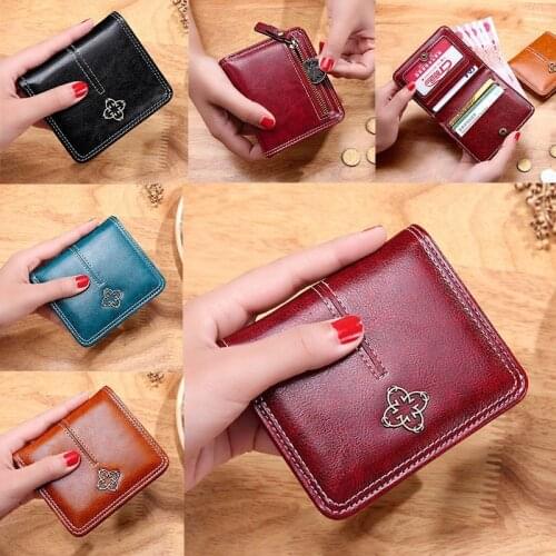 Mini Wallet Women Luxury Leather Wallets Coin Bag Hasp Short Wallet Small Woman Wallets 2021 Clutch bag Carteira Feminina