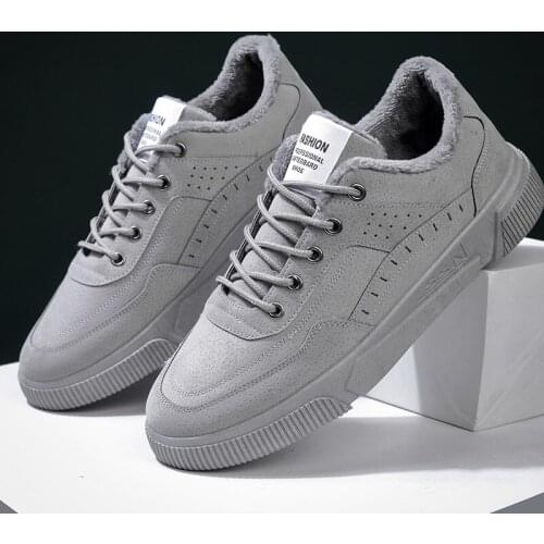 Winter Men Boots Waterproof Snow Boots Comfortable Sneakers Men Work Casual Shoes Non-slip Light Rubber Sole Walk Shoes Men