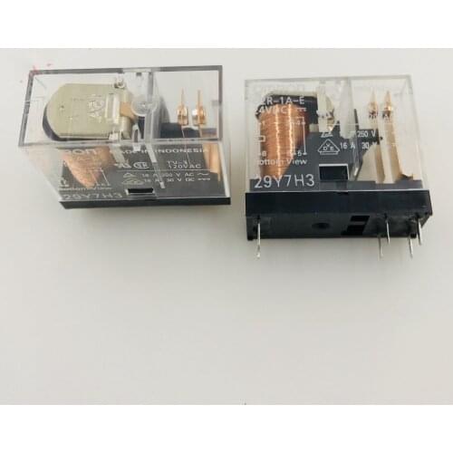 Original G2R-1A-E-24VDC 6pin 16A 250VAC relays
