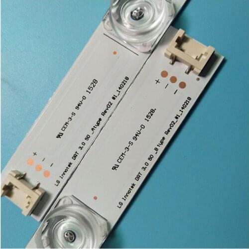 NEW LED TV Backlight Strip 6V Lamp For LG 50LB5830 50LB5900 50LB6000 -UV -UH INNOTEK DRT 3.0 50" Bars HD Lens Kit LED 10 Bands