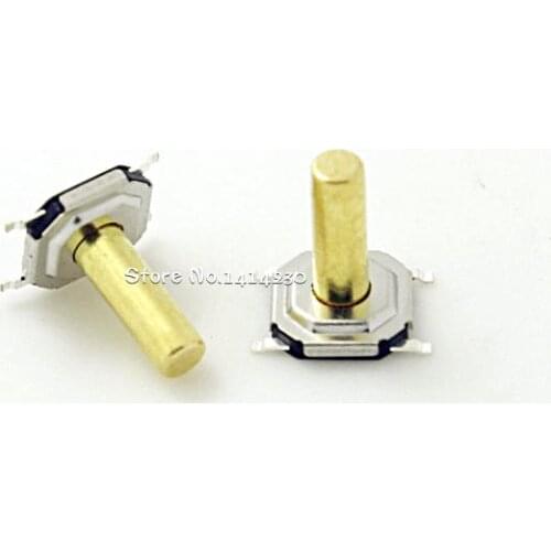 100PCS 4*4*6mm 4x4x 6MM 4X4X6mm Tactile Push Button Switch Tact 4 Pin Switch Micro Switch SMD