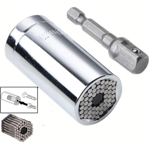 Universal Socket 2 Piece/Set Universal Adjustable Torque Ratchet Socket Wrench Set Spanner Multi-Function Hand Tool Set