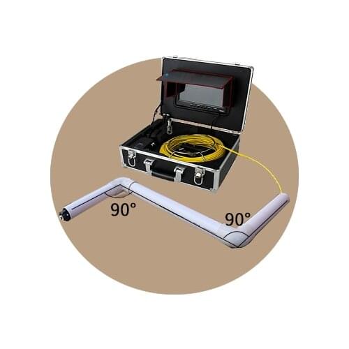 WP90A 20M Yellow Cable Pipe Inspection Camera Drain Sewer Camera Industrial Endoscope Waterproof Drain Pipe Inspection Camera