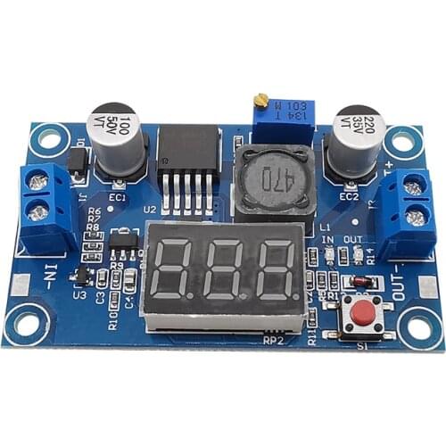 1Piece LM2596 DC-DC Adjustable Step-down Power Supply Voltage Regulator Module LM2596 DC to DC Buck Converter 4.0~40 to 1.25~37V