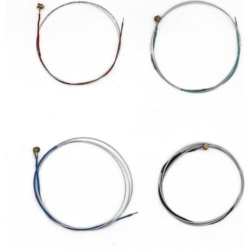 10sets 4pcs/set E/A/D/G Violin Strings Steel Strings for 1/2 Below 3/4 4/4 Violin Parts Accessories
