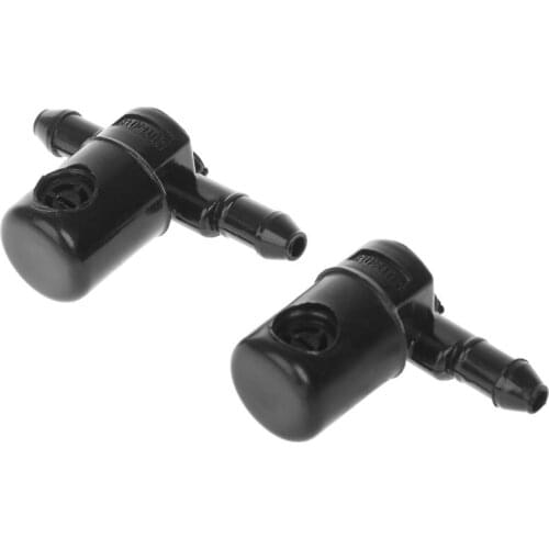 652F 2Pcs Windscreen Washer Fan Spray Jets for buick Opel 12782508 12782509 Function Water Nozzle