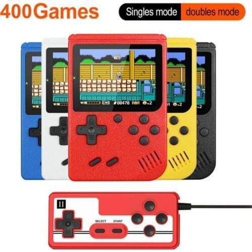 2021 New 400 IN 1 Portable Retro Game Console Handheld Game Advance Players Boy 8 Bit Gameboy 3.0 Inch LCD Sreen Support TV