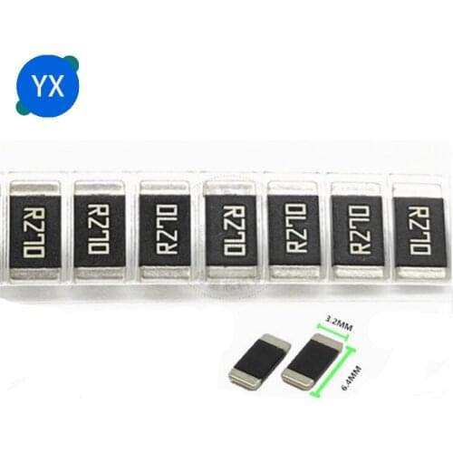 50PCS 2512 SMD Alloy Resistor Sampling Resistor 1% 2W 0.01MR 0.05MR 1MR 2MR 3MR 5MR 10MR 20MR 30MR 50MR 100MR 200MR 300MR 500MR