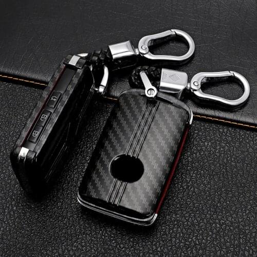 New ABS Carbon Fiber Car Key Cover Case For Mazda 3 Alexa CX-30 CX30 CX5 CX 5 CX-5 CX8 CX9 CX4 2019 2020 Auto Accessories